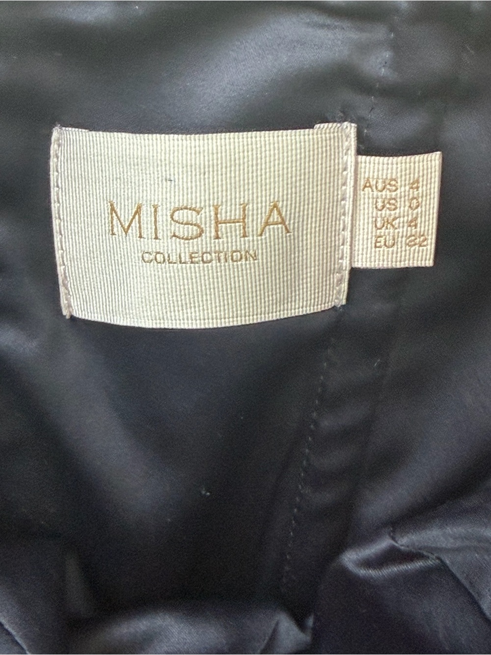 Misha Collection Nezan Jumpsuit in Midnight Blue 0 - Picture 9 of 9
